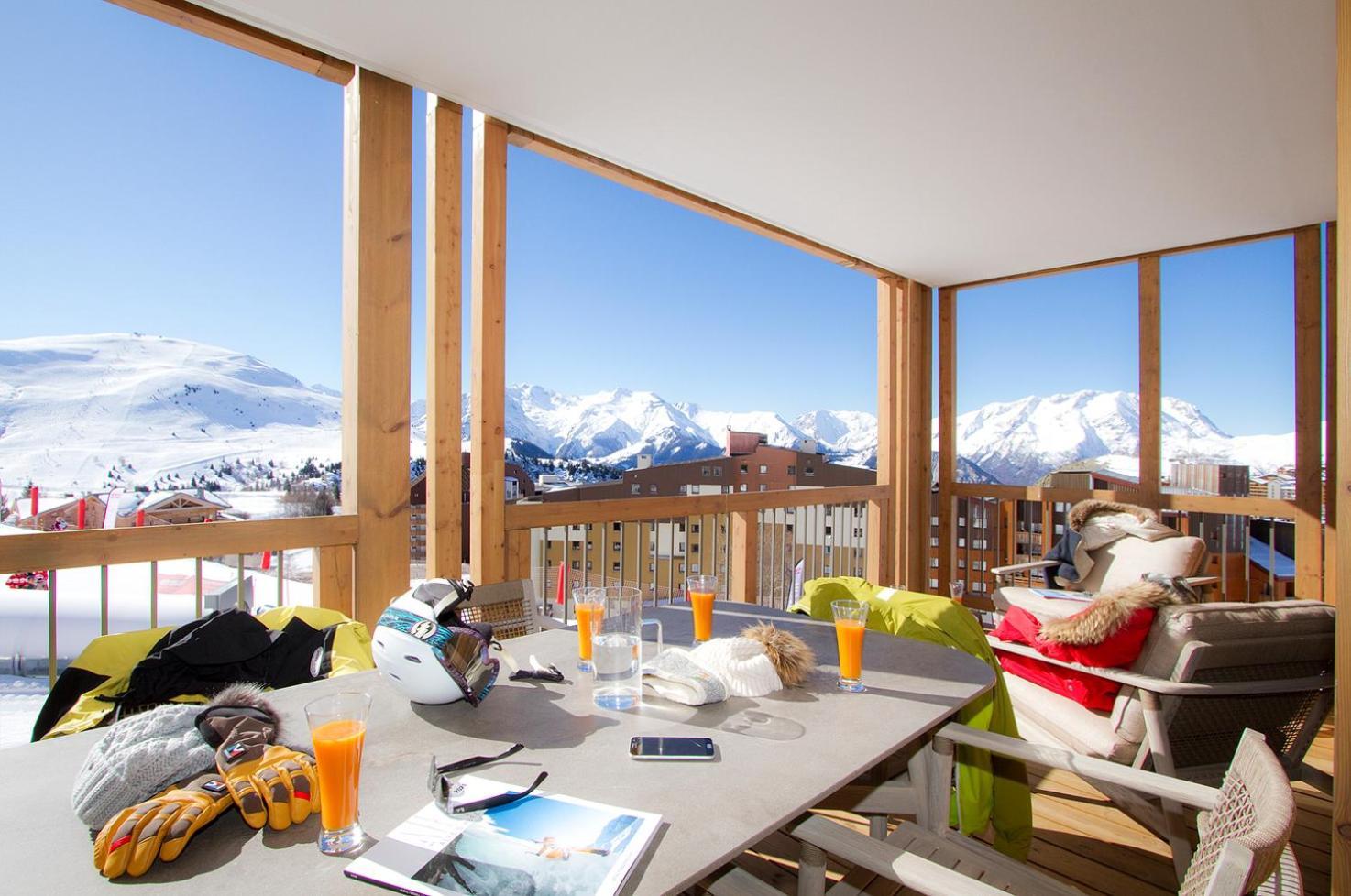 Residence Phoenix A By Leavetown Vacations Alpe d'Huez Bagian luar foto