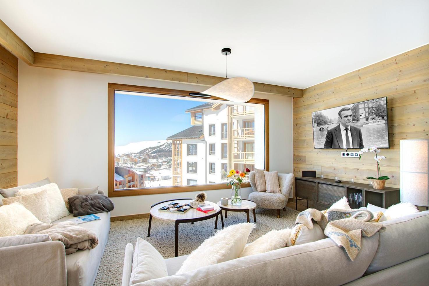 Residence Phoenix A By Leavetown Vacations Alpe d'Huez Ruang foto