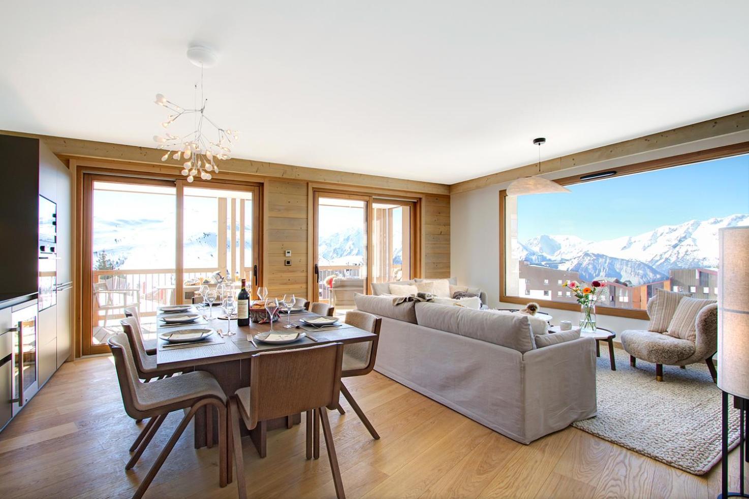Residence Phoenix A By Leavetown Vacations Alpe d'Huez Ruang foto