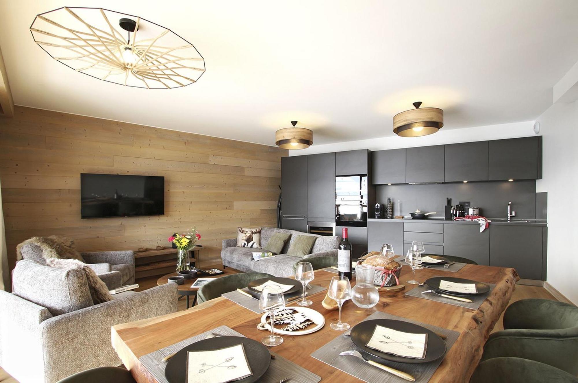 Residence Phoenix A By Leavetown Vacations Alpe d'Huez Ruang foto