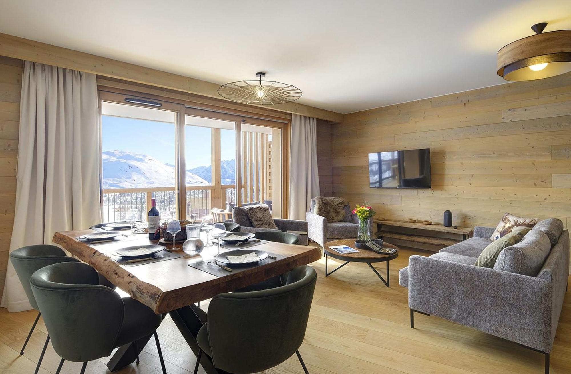 Residence Phoenix A By Leavetown Vacations Alpe d'Huez Ruang foto